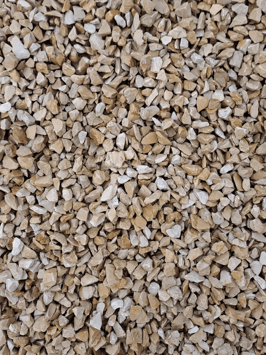 Gravier beige de Vendée 6-10 mm Gravier beige de Vendée 6-10 mm pour aménagement extérieur et jardin paysager