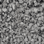 Gravier gris bleuté 6-10 mm pour aménagement extérieur et décoration de jardin