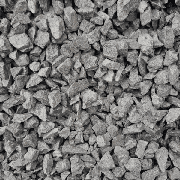 Gravier gris bleuté 6-10 mm pour aménagement extérieur et décoration de jardin