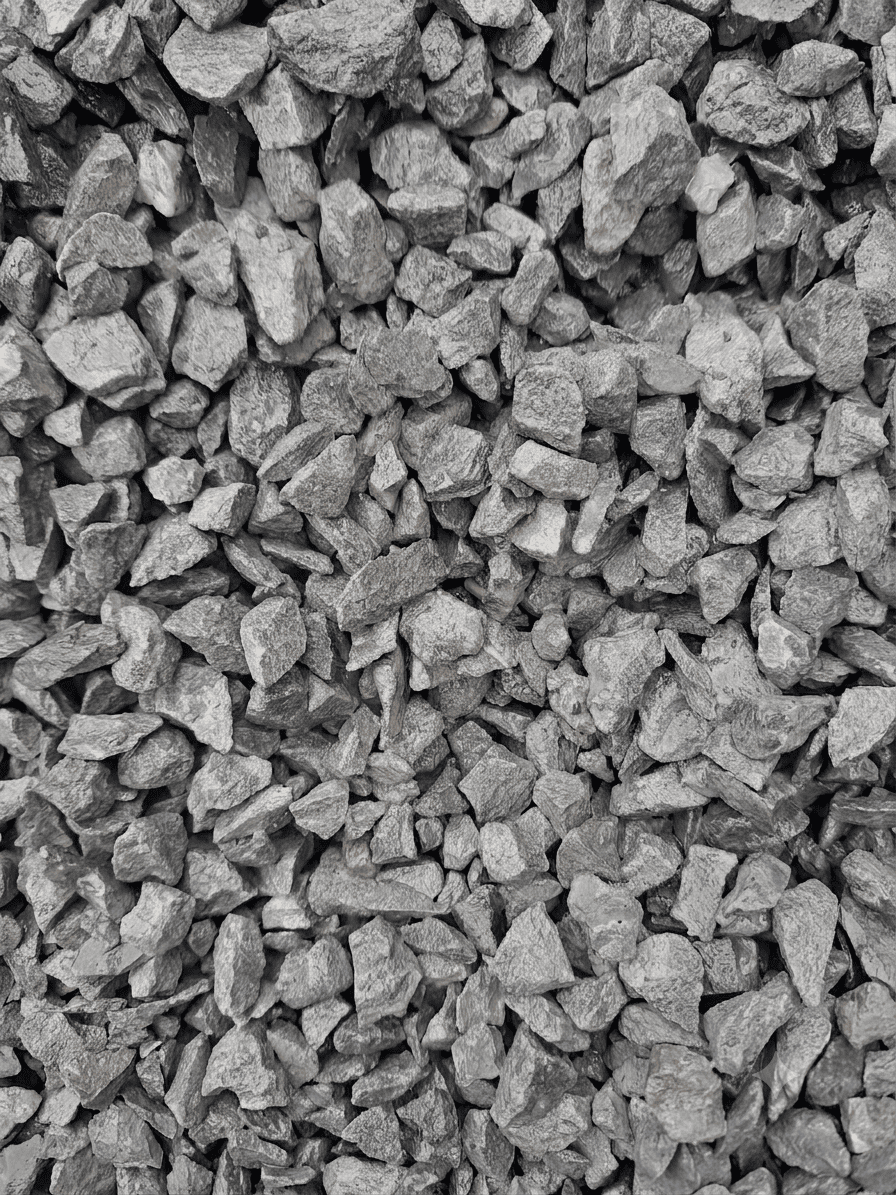 Gravier gris bleuté 6-10 mm Gravier gris bleuté 6-10 mm pour aménagement extérieur et décoration de jardin