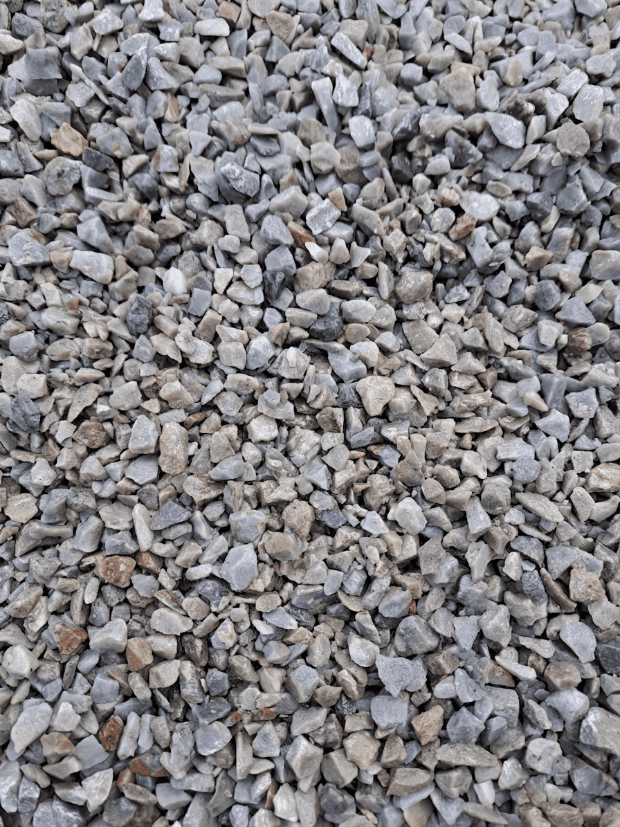 Gravier gris clair 6-10 mm Gravier gris clair 6-10 mm pour aménagement paysager extérieur