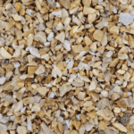Graviers Marbre Jaune Pur 8/16 mm en pierre naturelle pour allées, massifs et décoration extérieure
