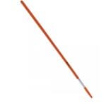 Manche droit en résine Revex orange de 150 cm pour remplacer le manche d'une pelle, d'un croc ou d'un outil de jardinage compatible.