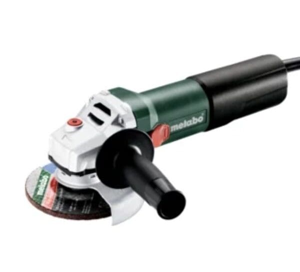 Meuleuse d’angle WEQ 1400-125 avec disque de 125 mm pour coupe et meulage
