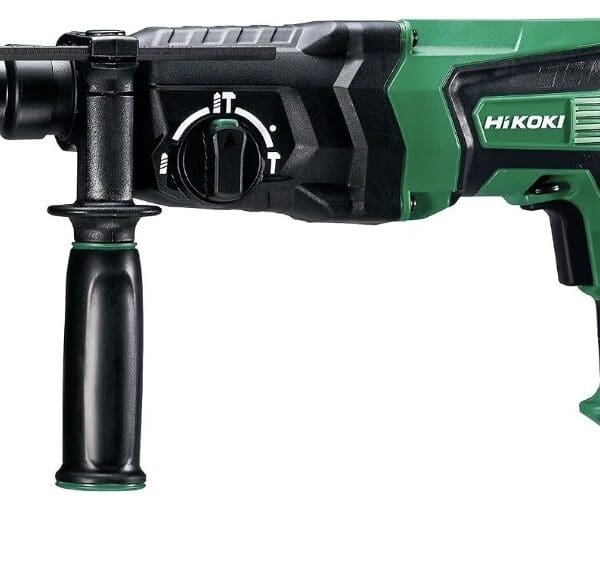 Perforateur burineur HiKOKI SDS-Plus 830 W pour le perçage et le burinage du béton, de la pierre et de la maçonnerie.
