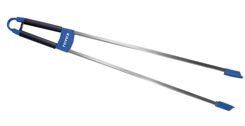 Pince à déchets en aluminium Revex Pince à déchets Revex en aluminium, légère et ergonomique, pour ramasser les déchets sans se baisser.