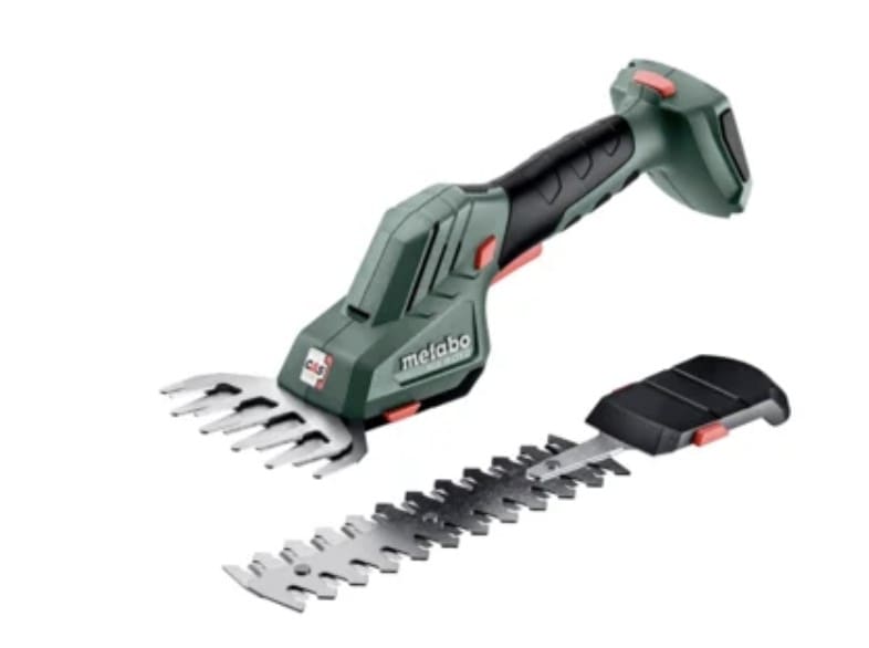 Sculpte-haie et cisaille à gazon sans fil Metabo 18 V Sculpte-haie et cisaille à gazon sans fil Metabo 18 V pour la taille de précision des haies, arbustes et bordures de pelouse.