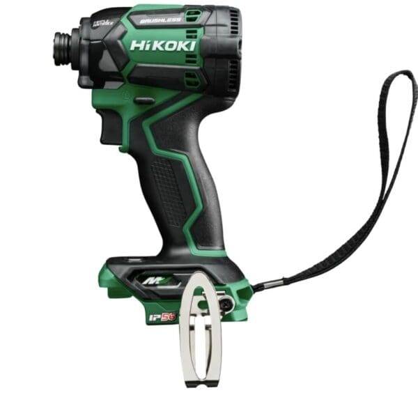 Visseuse à choc sans fil HiKOKI Brushless 18 V pour le vissage intensif des vis, tire-fonds et boulons.