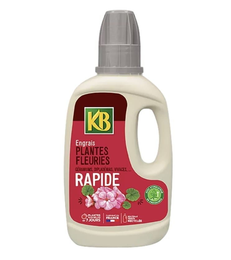 KB Engrais rapide plantes fleuries 1 L Engrais rapide KB pour plantes fleuries 1 L