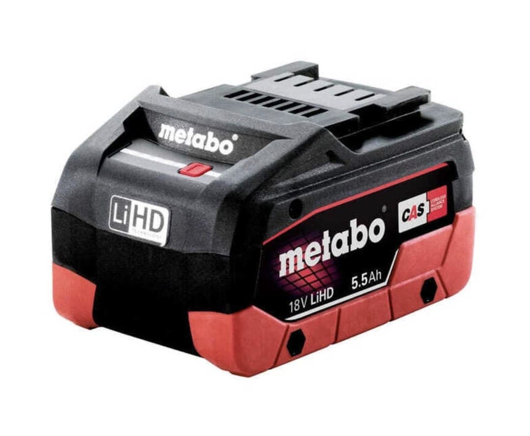 Batteries Metabo LiHD 18 V 5,5 Ah Batteries Metabo LiHD 18 V 5,5 Ah