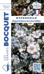 Sachet de graines de gypsophile élégant blanc Roi