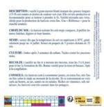 Sachet de graines de haricot nain Argus