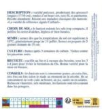 Sachet de graines de haricot nain Talisman
