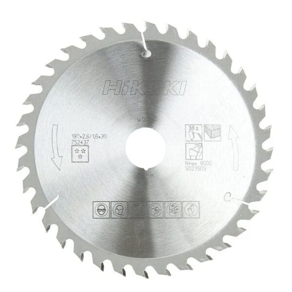 Lame de scie circulaire HiKOKI 190 x 30 mm