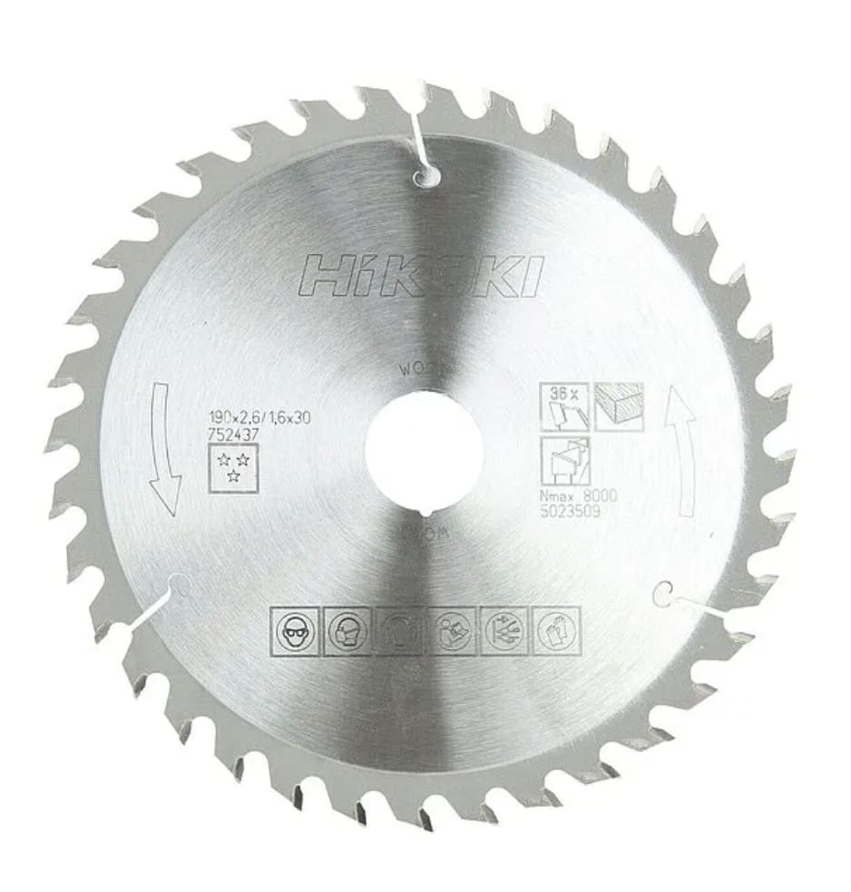 Lame circulaire HiKOKI 190 x 30 mm Lame de scie circulaire HiKOKI 190 x 30 mm
