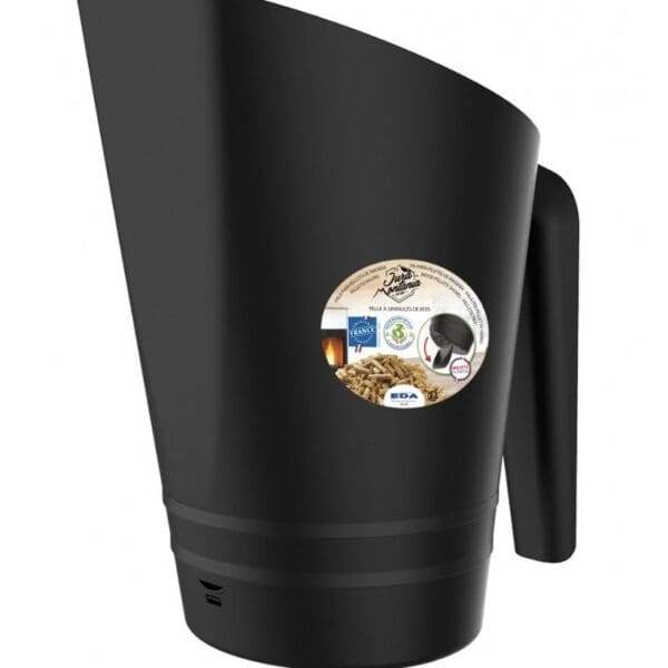 Pelle à granulés 1 L noire Jura Montania