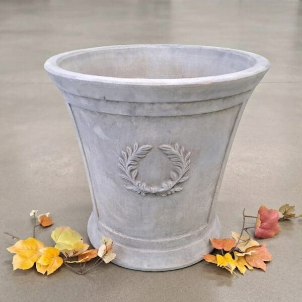 Pot en terre cuite 48 x 48 cm pour plantes et fleurs