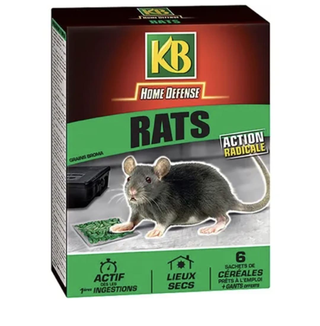 KB Rat céréales 150 Grs KB Rat Céréales 150 Grs – Image 1