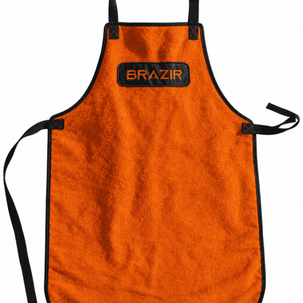 Tablier en cuir Brazir avec sangles noires