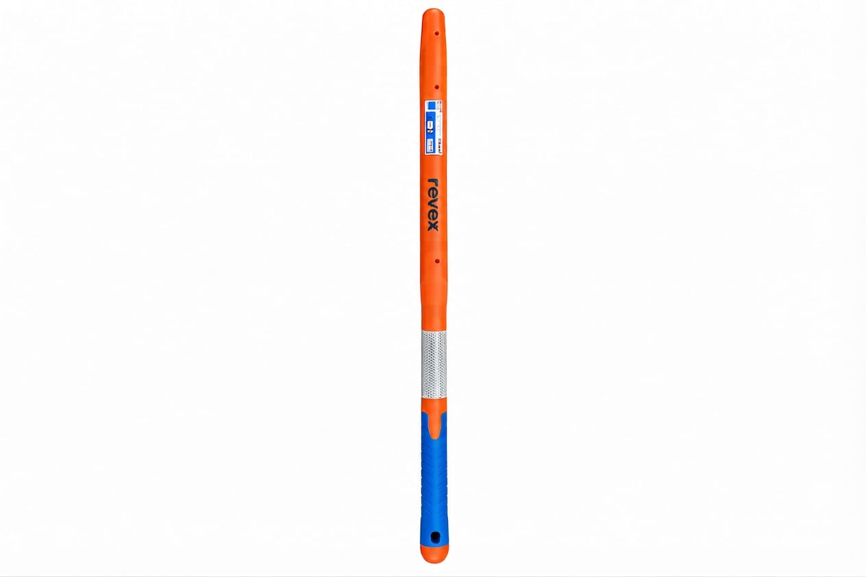 Manche tri‑matière 110 cm – Poignée multifonction pour outils Manche tri‑matière 110 cm pour fourche, bêche ou louchet