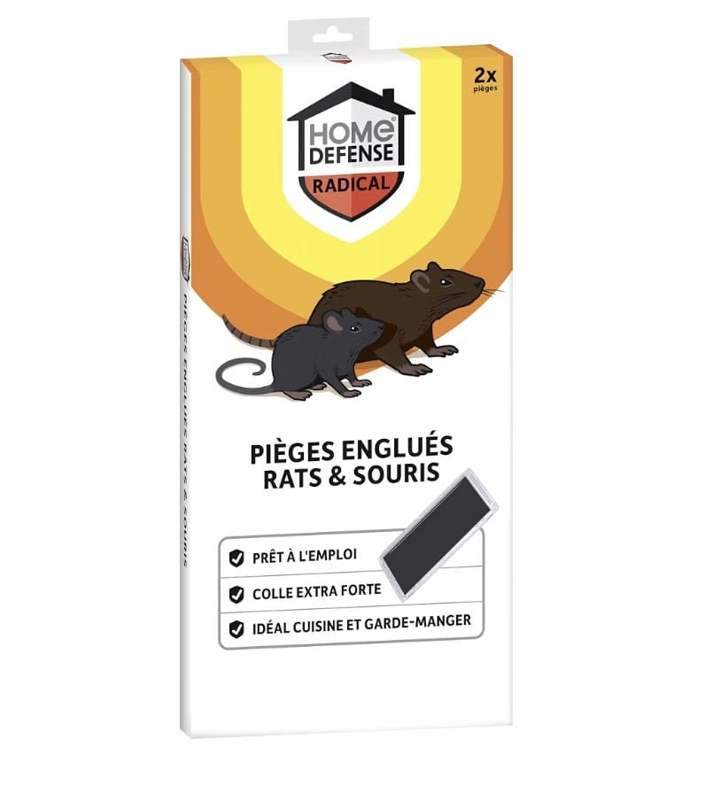 Pièges englués rats & souris – Solution de capture adhésive Pièges englués rats, souris – Solution de capture adhésive – Image 1