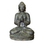 Statue de Bouddha assis en position de salutation