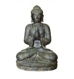 Statue de Bouddha assis en position de salutation