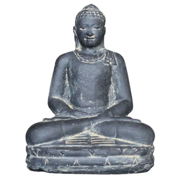 Statue de Bouddha assis en position de méditation