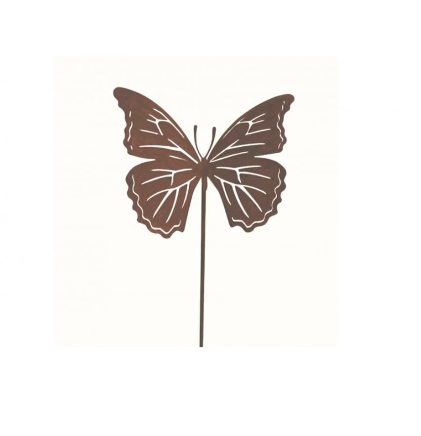 Papillon en métal rouillé Papillon décoratif en métal rouillé pour jardin