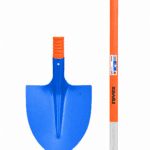 Pelle ronde de jardin robuste pour creuser, retourner et charger la terre