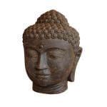 Tête de Bouddha décorative pour jardin